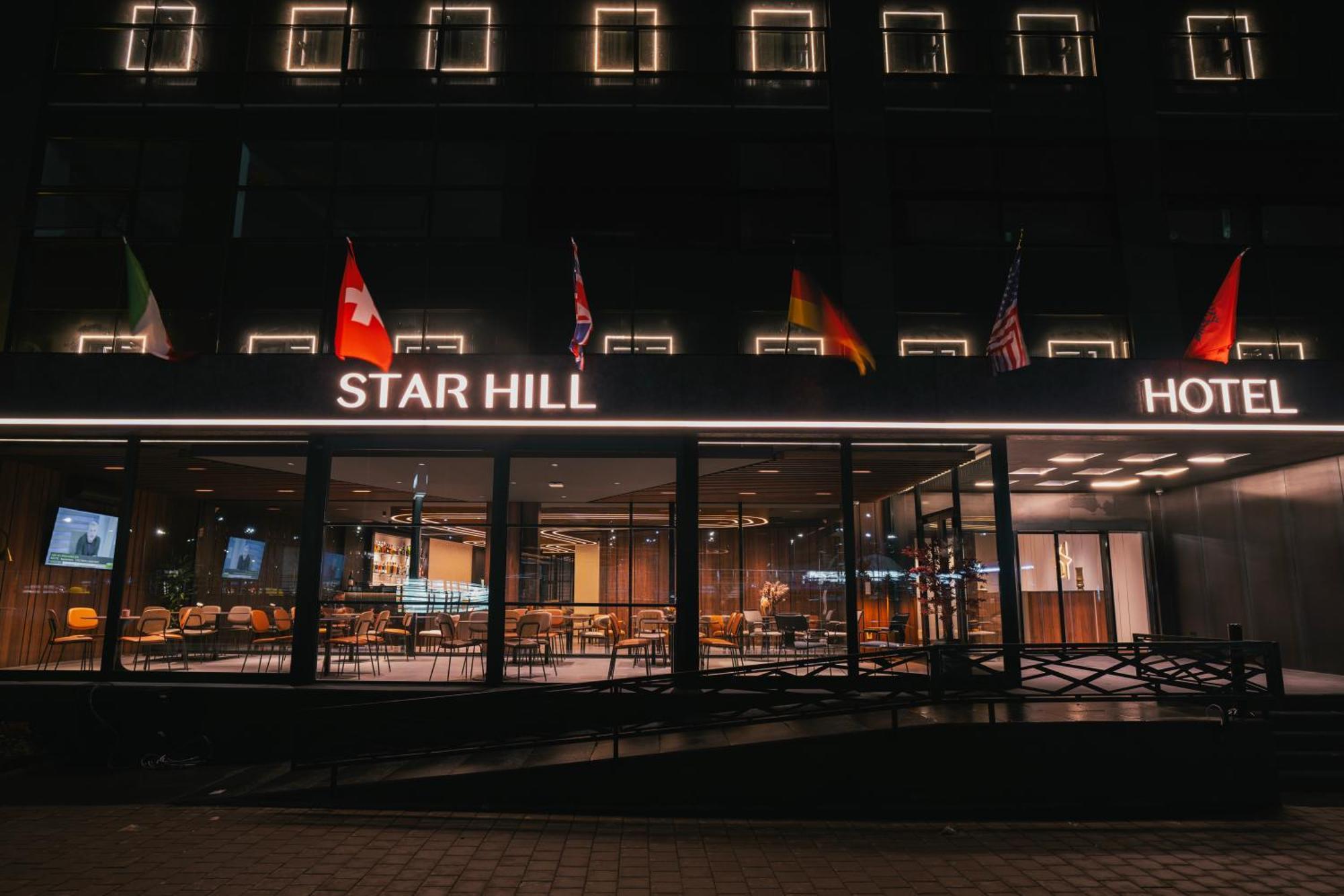 Star Hill Hotel Pristina Esterno foto